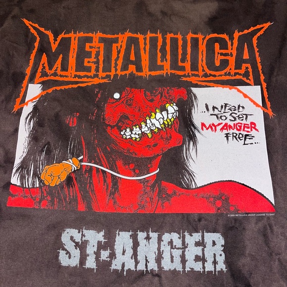 2 Vintage Metallica band Tour Shirts size Xl and XXL 2003 - Picture 3 of 14